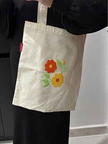 Punch Nakışlı Çanta - Görsel 5