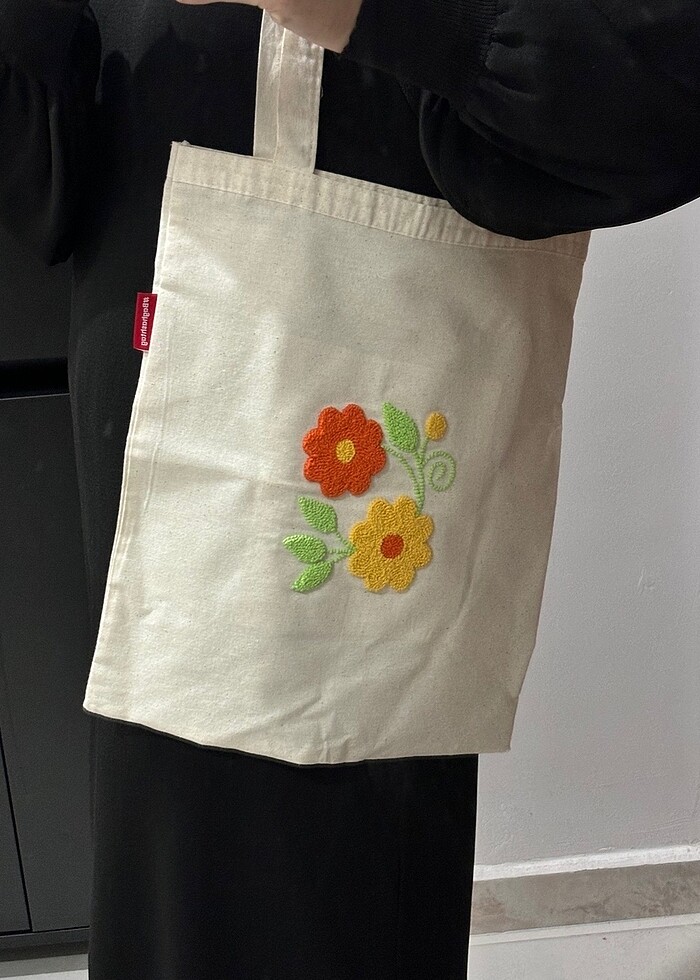 Punch Nakışlı Çanta - Görsel 5