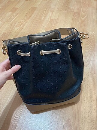 Silver Polo siyah çanta