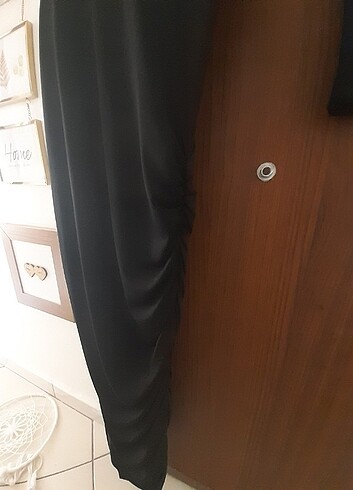 Diğer Buzi kumaş gece elbisesi