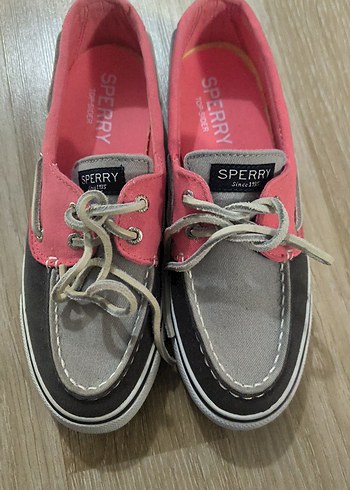 Sperry Pembe Gri Kadın Günlük Ayakkabı