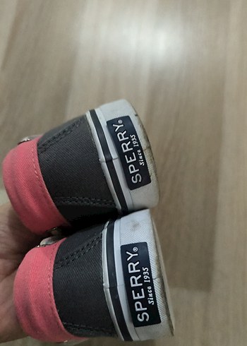 36 Beden pembe Renk Sperry Pembe Gri Kadın Günlük Ayakkabı