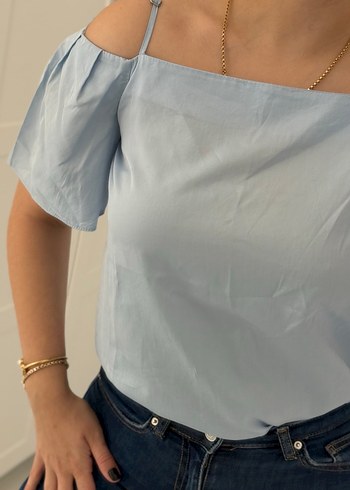 Mavi Denim Kadın Straplez Bluz - Görsel 2