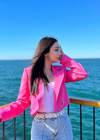 Yırtmaçlı Taşlı pantolon - Görsel 2