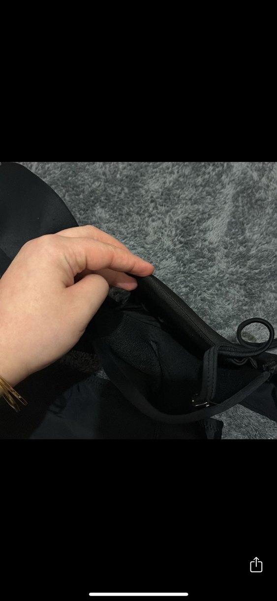 Siyah Strappy Gothic Mini Bikini - Görsel 4