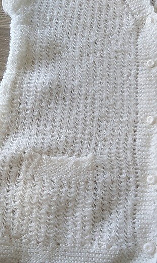 40 Beden el işi kırık beyazuzunluk 63 cm 38 ve 40 uyumlu eni44 cm