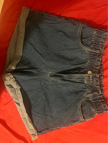 H&M H&M PAPERBAG DENİM ŞORT