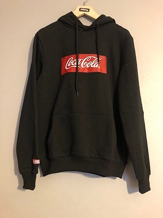 Coca cola baskılı sweatshirt