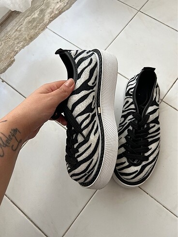 Diğer Zebra desen ayakkabı