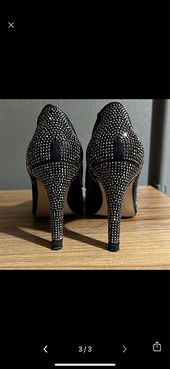 35 Beden Stiletto taşlı