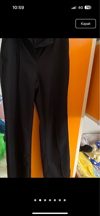 Trendyol siyah kumaş pantolon