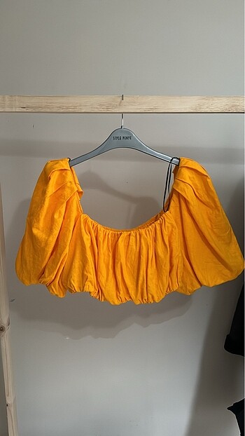 H&M Turuncu Bluz