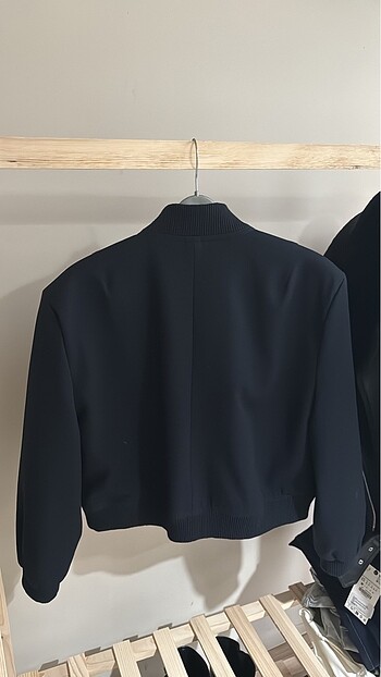 m Beden Lacivert Bomber Ceket