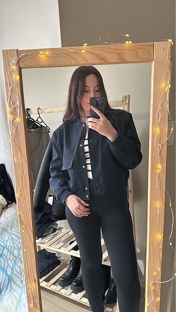 Lacivert Bomber Ceket