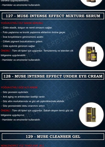 Homm bitkisel Muse Göz Altı Serumu - Görsel 4