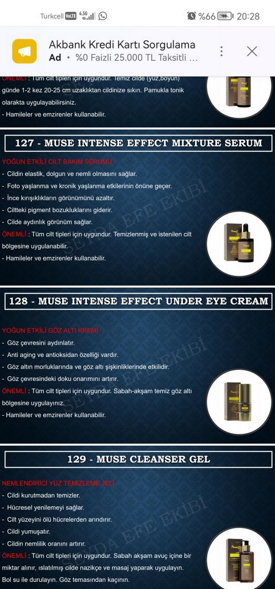 Homm bitkisel Muse Göz Altı Serumu - Görsel 4