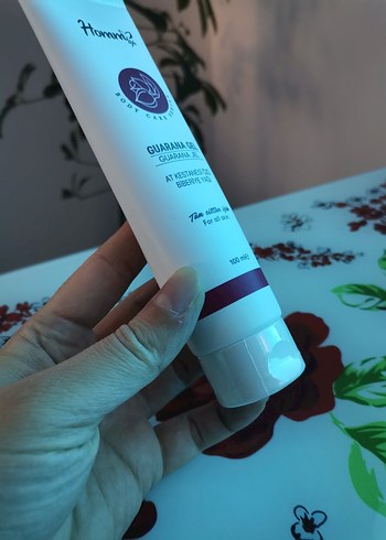 Homm bitkisel Guarana Jel Vücut kremi 100 ml - Görsel 2