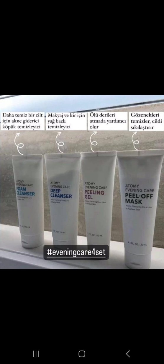 Atomy Evening Care Yüz Temizleme Seti - Görsel 3