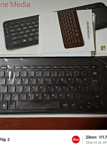 MİCROSOFT SIFIR KABLOSUZ KLAVYE - Görsel 4