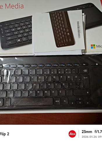 MİCROSOFT SIFIR KABLOSUZ KLAVYE - Görsel 2
