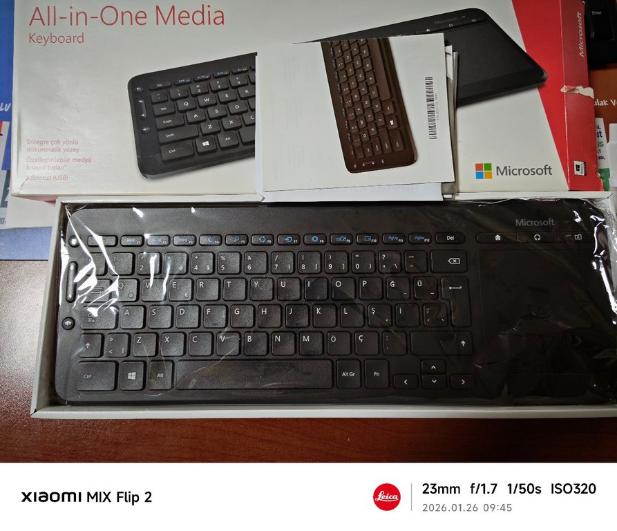 MİCROSOFT SIFIR KABLOSUZ KLAVYE - Görsel 4