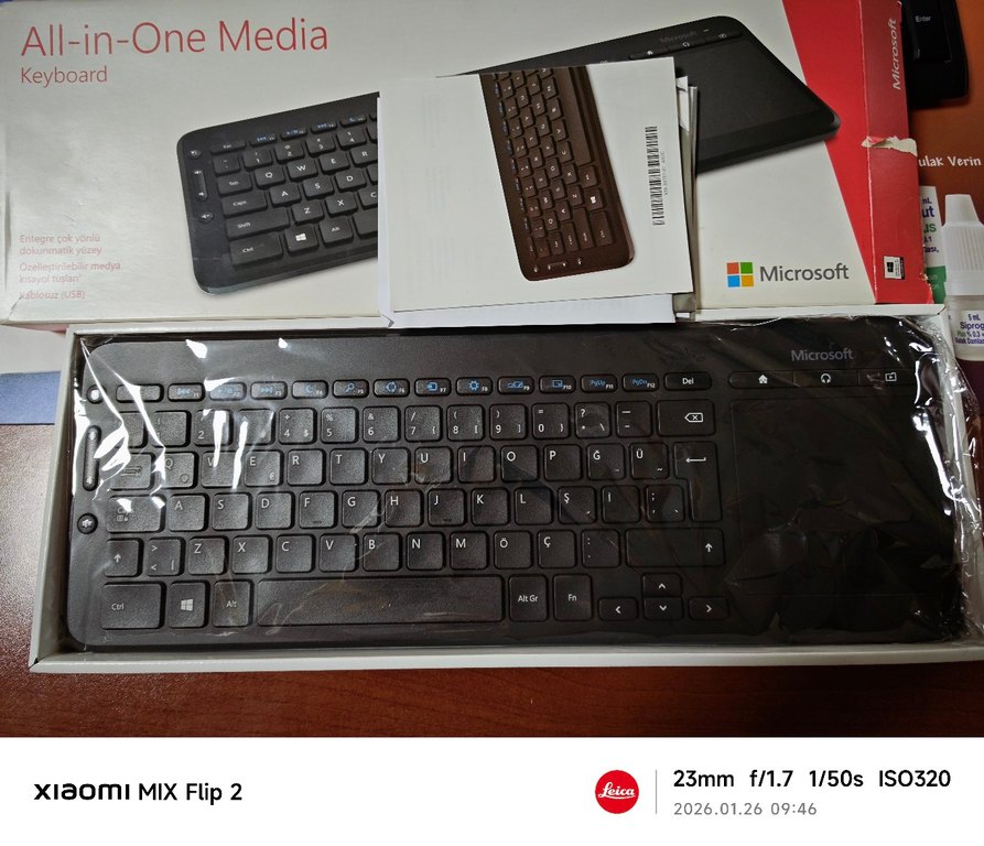 MİCROSOFT SIFIR KABLOSUZ KLAVYE - Görsel 2