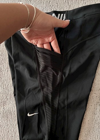 m Beden siyah Renk Nike Pro Siyah Kadın Spor Tayt