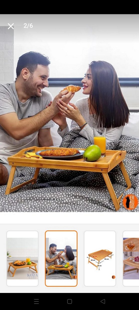 katlanabilir keyif tepsisi - Görsel 2