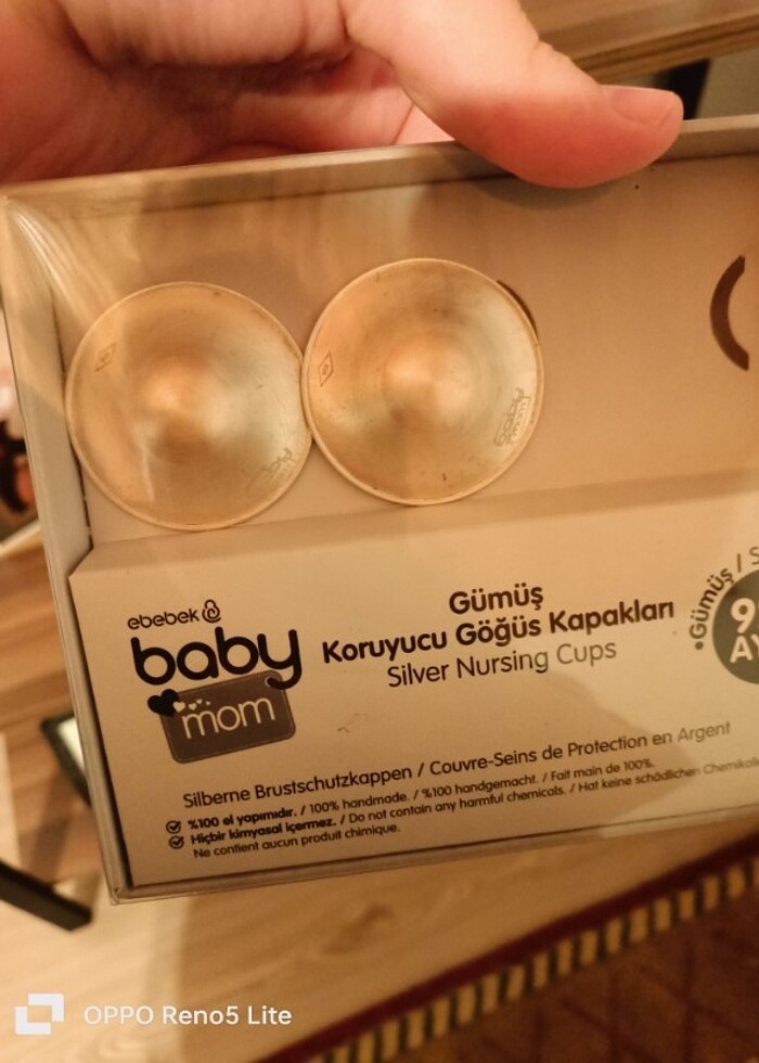 Koruyucu Gümüş Göğüs Kapakları - Görsel 4