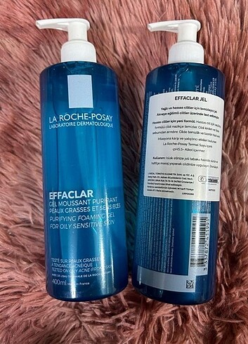 La Roche posay yüz temizleme Jeli 400 ml