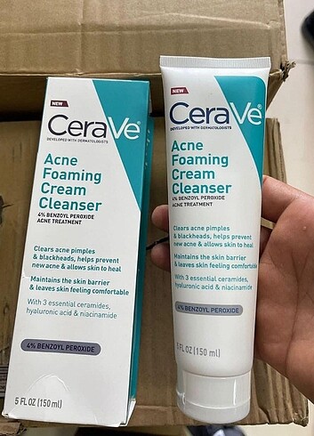 Cerave acne foaming cream cleanser 