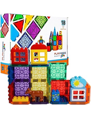 Playmags Lego Duplo uyumlu