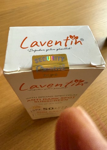 Laventín SPF 50+ aydınlatıcı Güneş Koruyucu Krem - Görsel 2