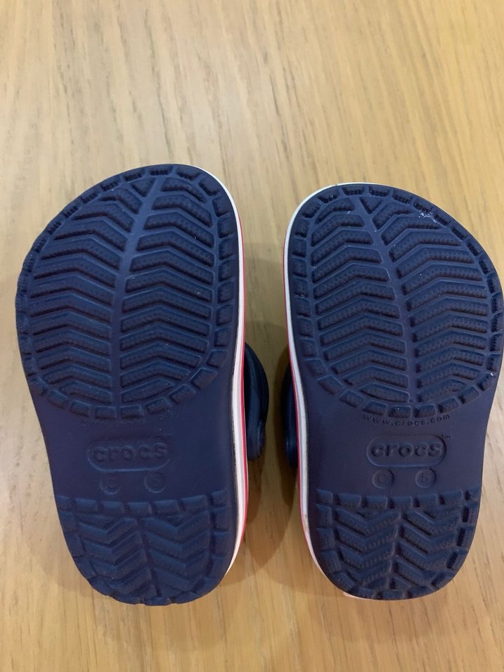 Crocs C5 mavi kaydırmaz terlik - Görsel 4