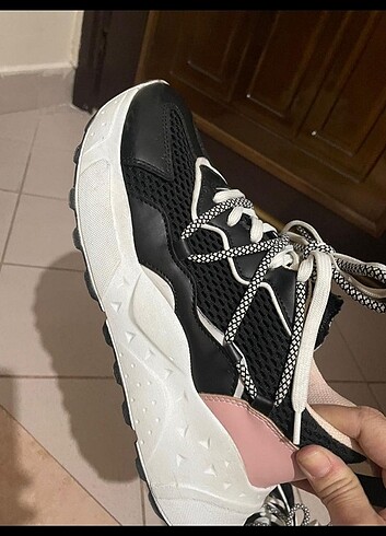 39 Beden siyah Renk Catwalk kadın spor ayakkabı