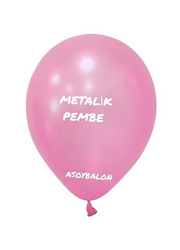 Beden Renk Metalik balon