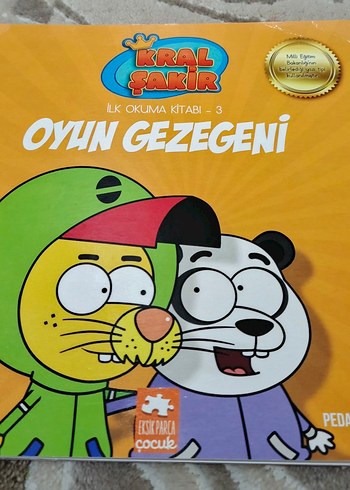 Kral Şakir İlk Okuma Kitabı Oyun Gezegeni