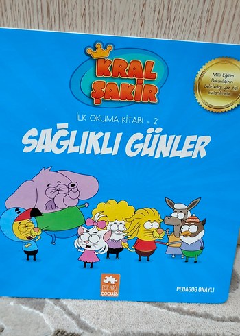 Kral Şakir Sağlıklı Günler İlk Okuma Kitabı
