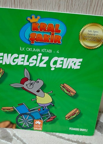 Kral Şakir İlk Okuma Kitabı 4: Engelsiz Çevre