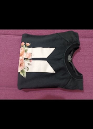 13-14 Yaş Beden BTS sweetshirt