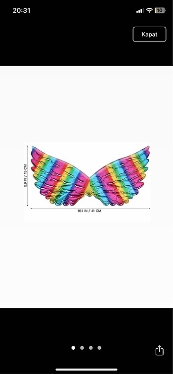  Beden çeşitli Renk Unicorn kanat-taç