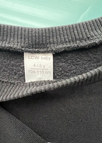 Siyah Baskılı Sweatshirt - Görsel 5