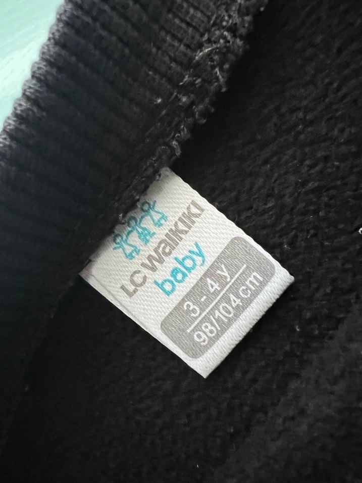 Lcw siyah sweatshirt - Görsel 2