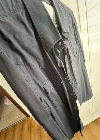 Lives marka orj antrasit gömlek - Görsel 4