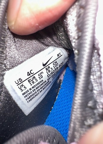 Kız Çocuk Pembe Nike Spor Ayakkabı ilk adım - Görsel 4