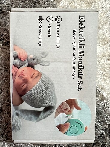 Elektrikli manikür seti bebek manikür - Görsel 2