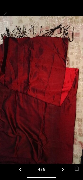 Eker ipek şal - Görsel 4