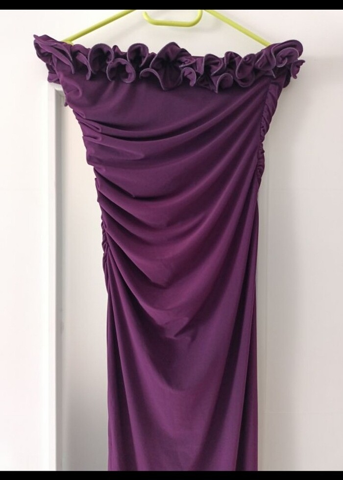 Straplez abiye - Görsel 3