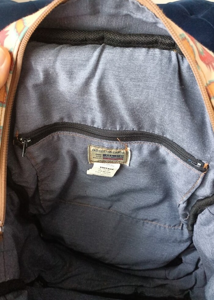 Etnik sırt çantası  - Görsel 3