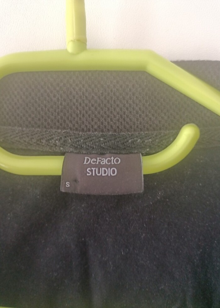 Polo yaka siyah tişört  - Görsel 4